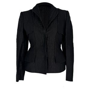 Tom Ford Evening Jacket in Black Linen